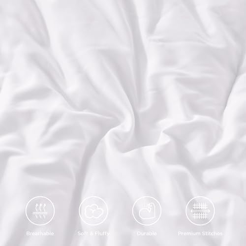 andency white ruffle full size comforter set, 3, view 9