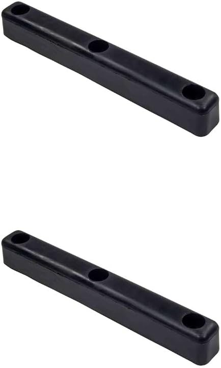 Mytee Products 2 Pack 16"x2"x2" Rectangular Rubber Dock Bumper...