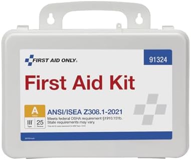First Aid Only 25-Person ANSI Class A First Aid Kit for Workplaces