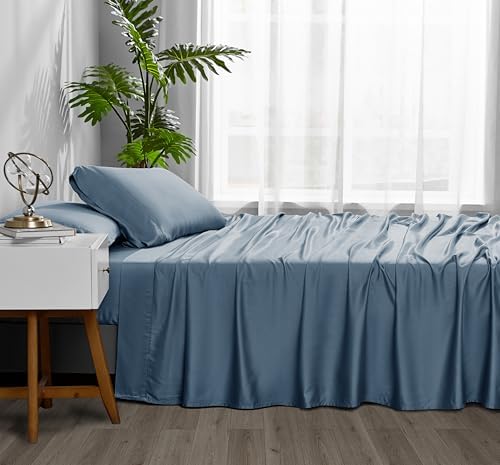 accuratex cooling sheets for hot sleepers, queen size,dusty on a desk or shelf