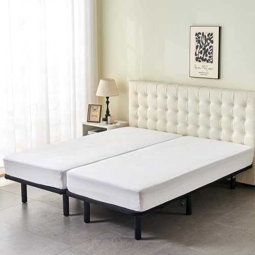 kingnex waterproof split king mattress protector for adjustable, view 9