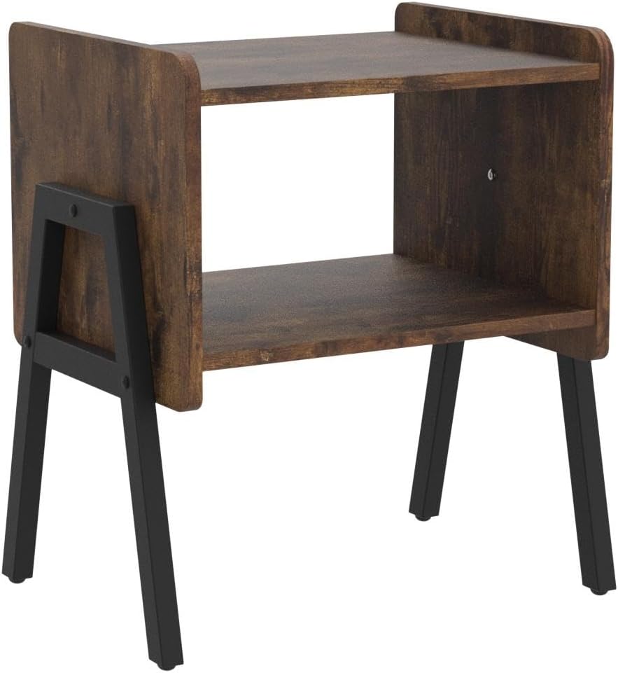 TUTOTAK Nightstnd, Set of 2, Stackable End Tables, Side Table, Bedside Tables...