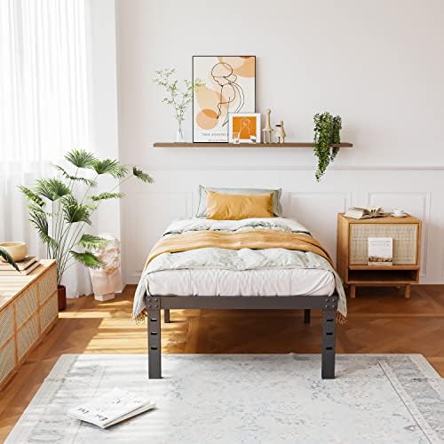ziyoo twin size bed frames 16 inches tall on a desk or shelf