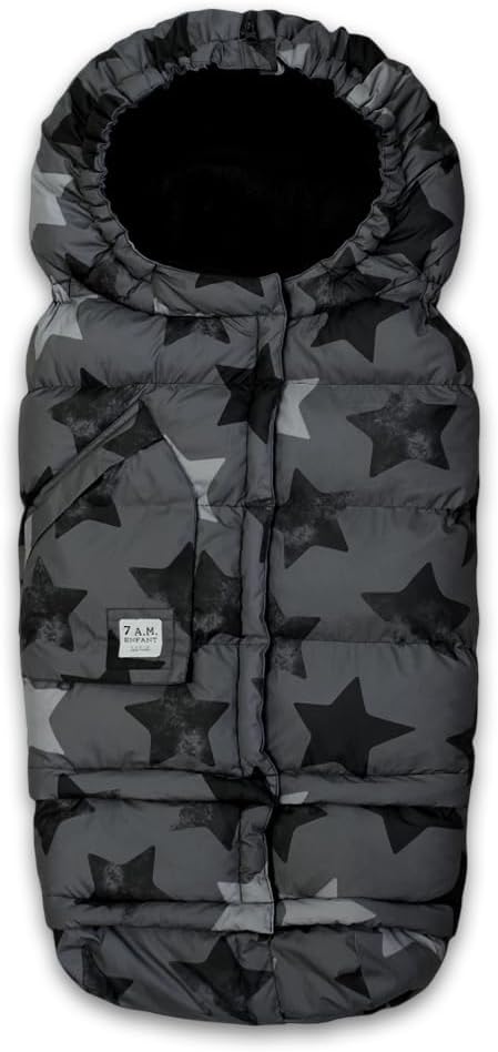 7AM Enfant Blanket 212 Evolution, Universal Adjustable Footmuff, 6M-4T