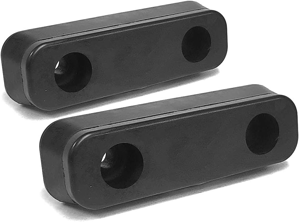 2X Aurora IMXGT-2042 Reinforced Rubber Rectangular 2 Hole 7-78inch x 2-38inch...
