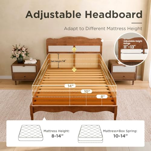 sophia & william full size bed frame with on a desk or shelf