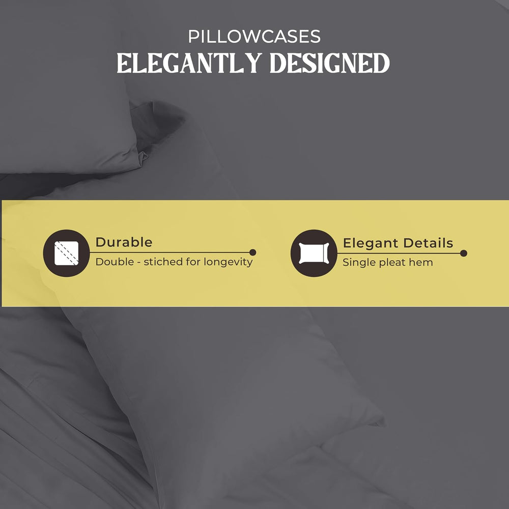 Mayfair Linen 100% Egyptian Cotton Split King Sheet Sets for Adjustable Bed -...