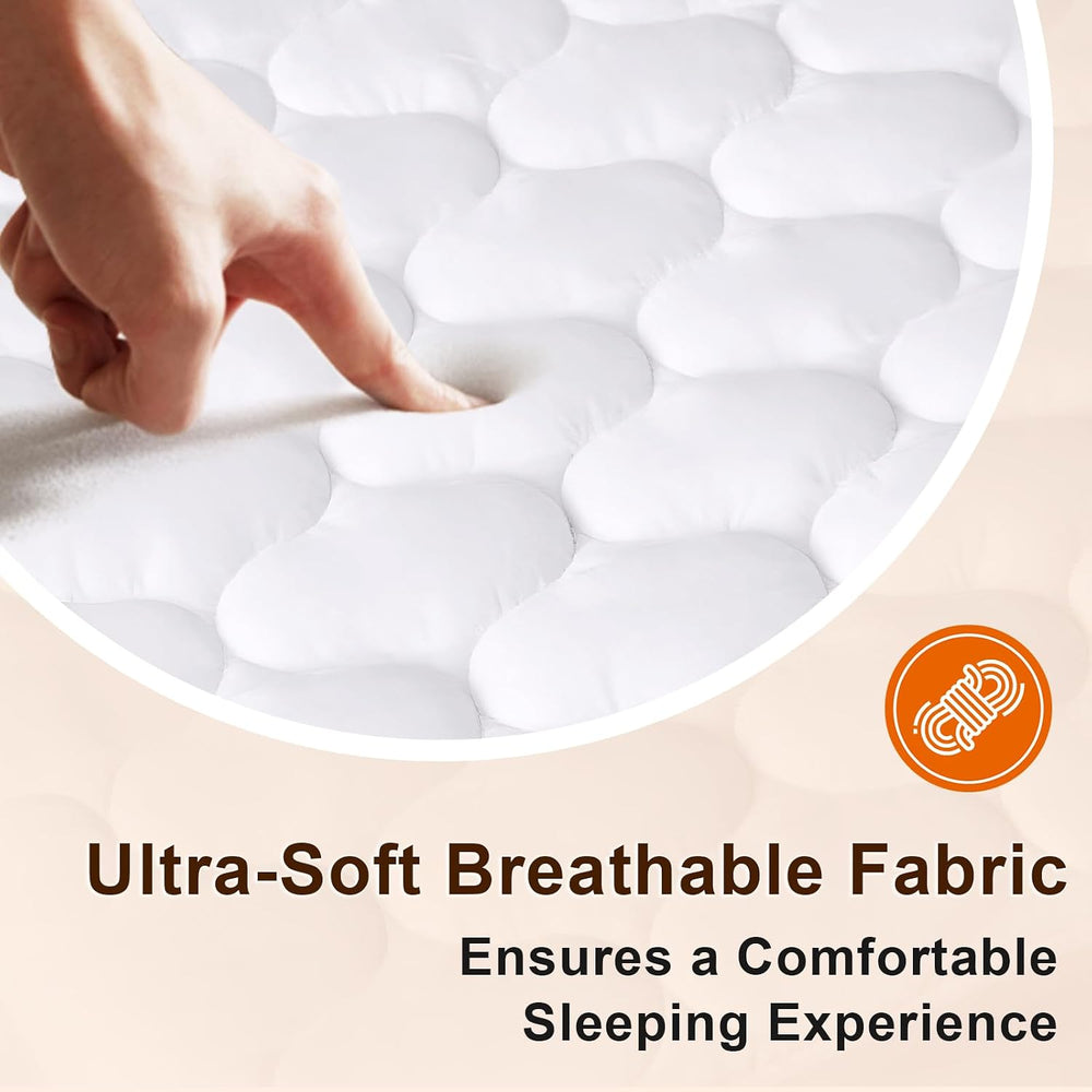 HYLEORY Electric Heated Mattress Pad King Size Dual Control, Fast Heating Bed...