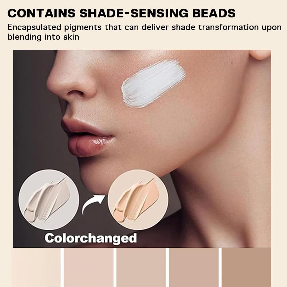 Foundation 4 in 1 - Color Changing Foundation, Medium Spectrum, Hypoallergeni...