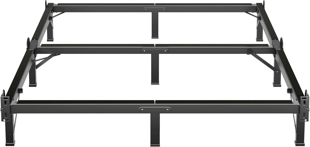 MAF Metal Bed Frame King 8 Inches for Box Spring, 9-Legs Support Basics
