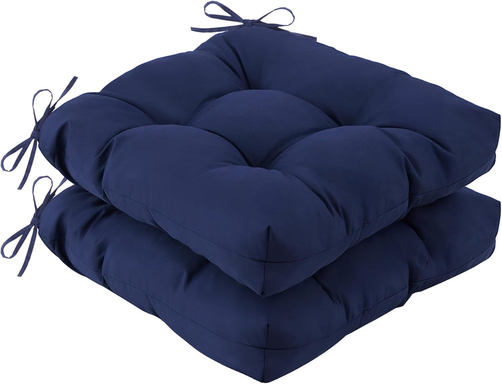 IASEAHK Outdoor Chair Cushions Set of 2, 19" x 19" x 5", Water...