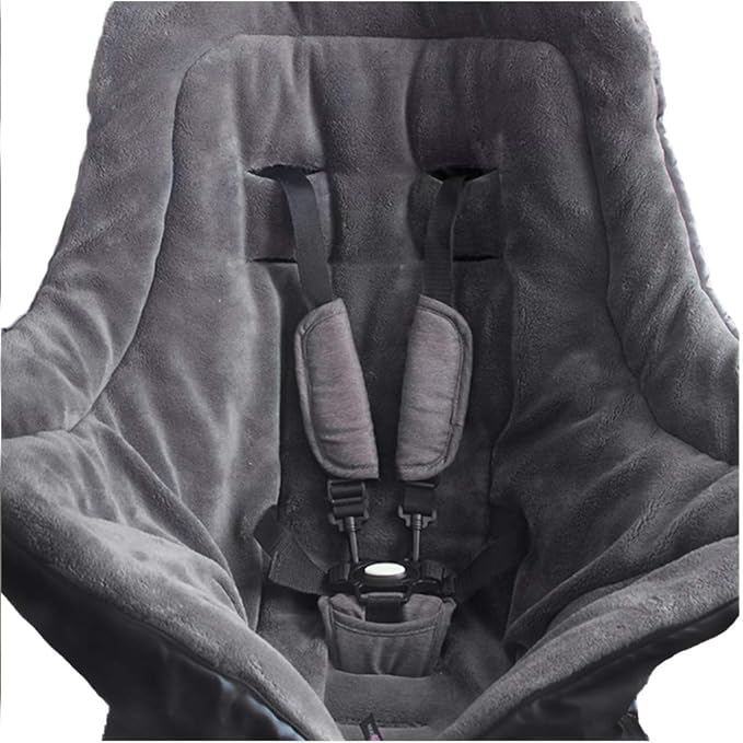 Cozy Toe Stroller Bunting Bag, Soft Coral Fleece Lining, Weather Proof - Image 7