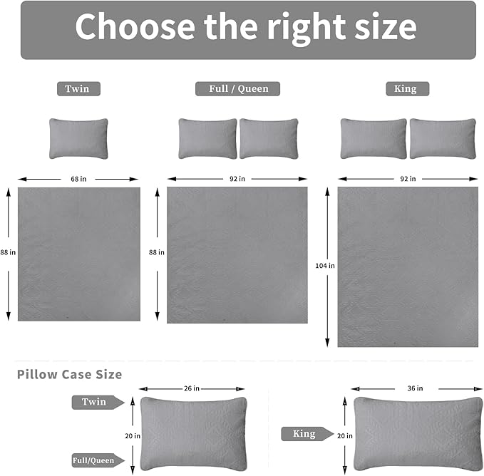 Easy-Going King Size Reversible Quilt Set - Image 7
