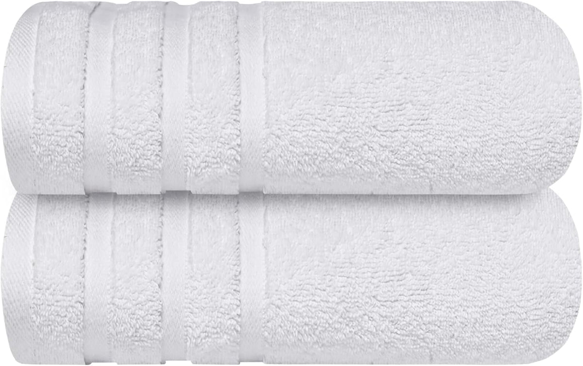 infinitee xclusives 100% ring-spun cotton bath towels for, front angle view