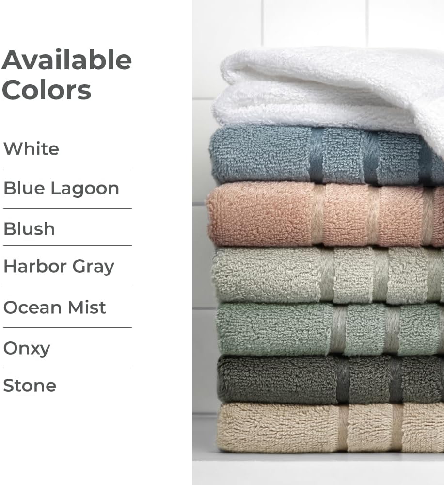 Cariloha Bath Towel - Soft Bamboo Viscose - Ocean Mist - 30" x 56"