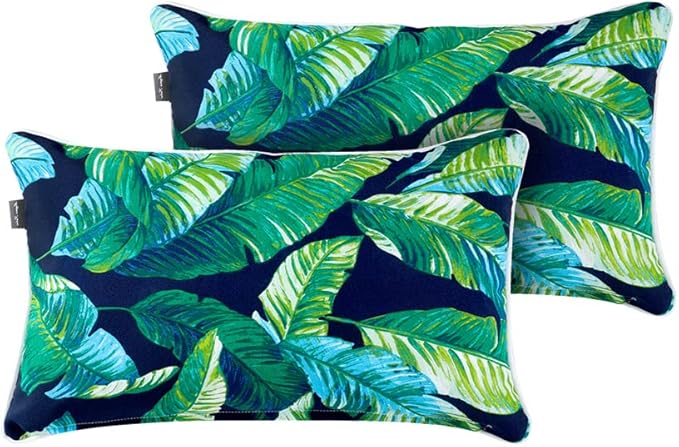 Magpie Fabrics Set of 2 Lumbar Throw Pillow - Image 7