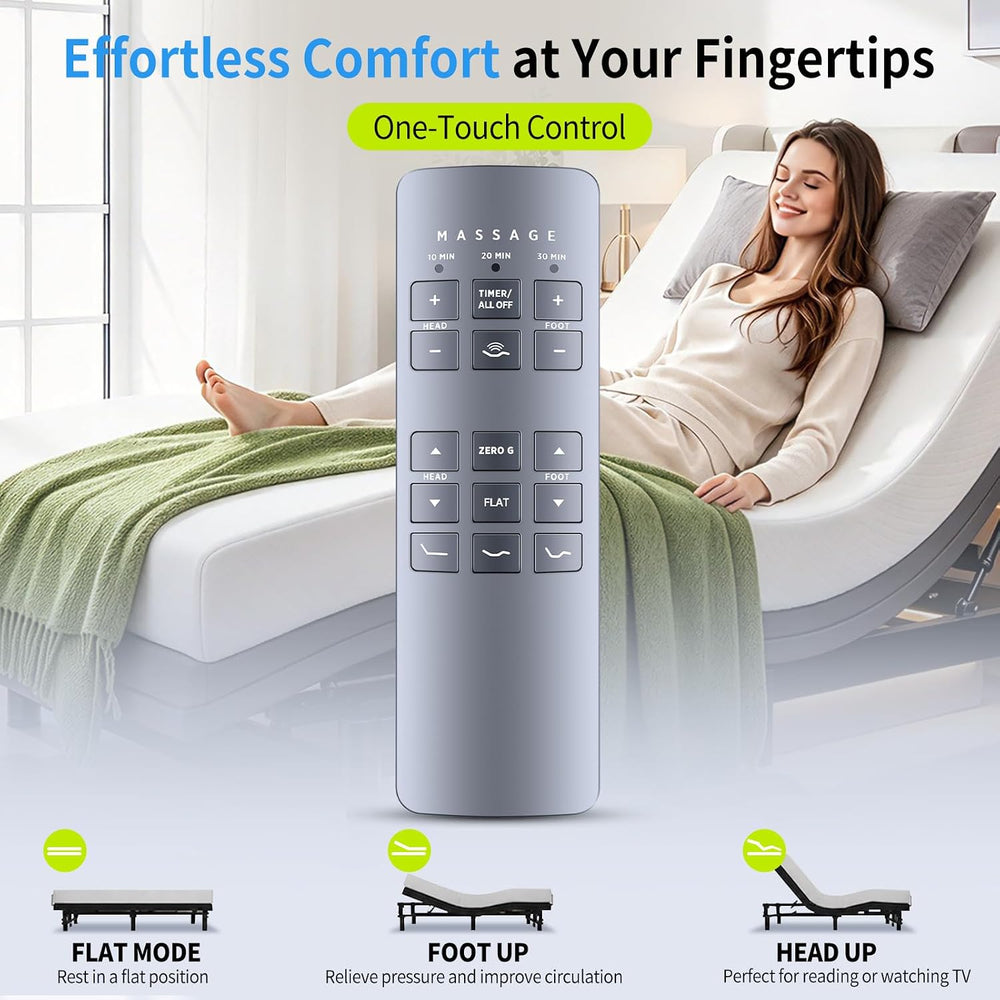 Replacement Remote Control for Serta Motion Perfect II and III Adjustable Bed...