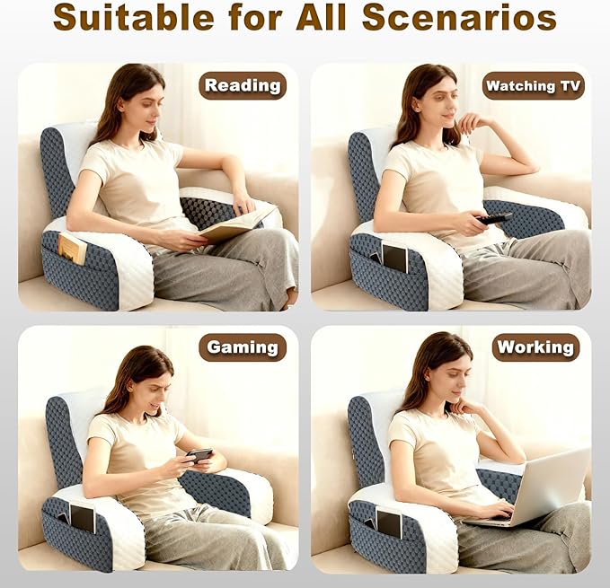 Bed Reading Pillow Back Support - Image 7