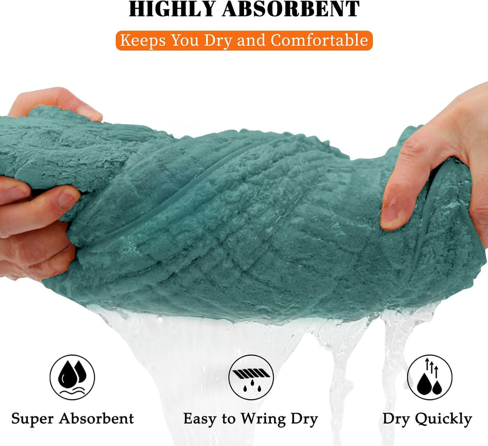 4 Pack Bath Towels Set 35 x 70in Extra Large, Ultra Soft Microfiber