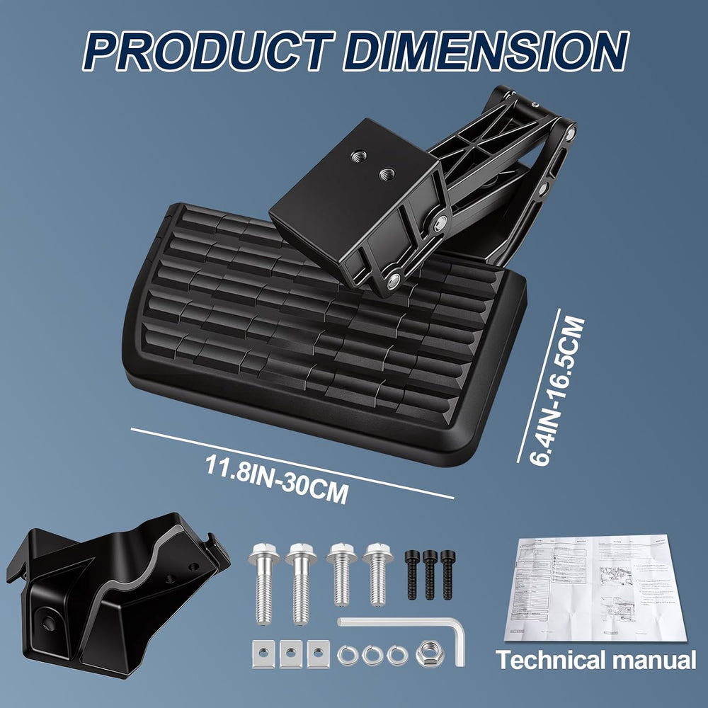 Rear Bed Step Tailgate Step Compatible with 2022 2023 2024 2025 2026 Tundra F...