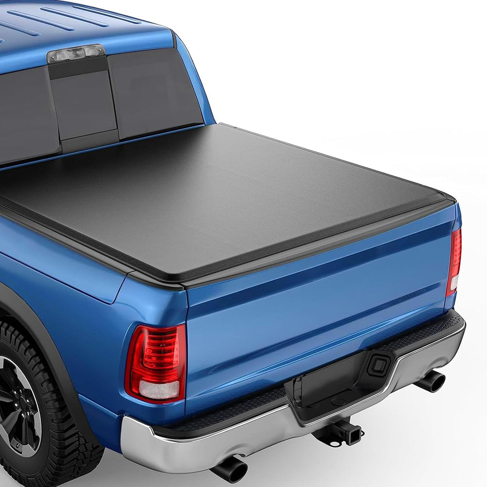 8Ft Soft Roll Up Truck Bed Tonneau Cover for 99-06 Chevy Silverado/GMC Sierra...