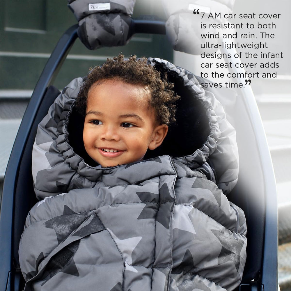 7AM Enfant Blanket 212 Evolution, Universal Adjustable Footmuff, 6M-4T