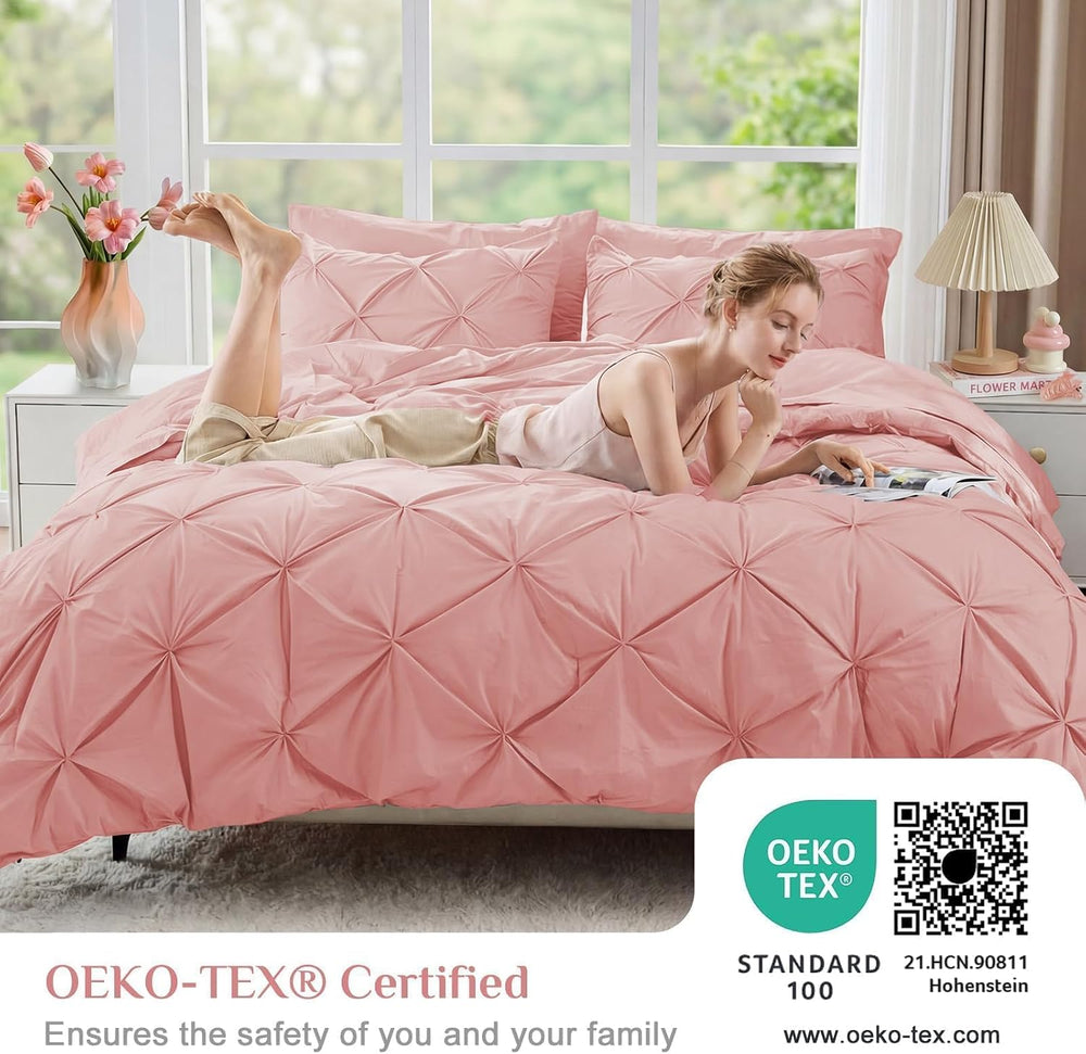 JOLLYVOGUE Queen Comforter Set 7 Pieces - Bed in a Bag Queen for All Season, ...