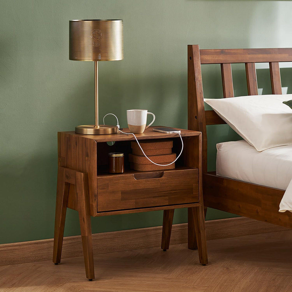 mopio Ted Nightstand, Side Table, End Table (Single)