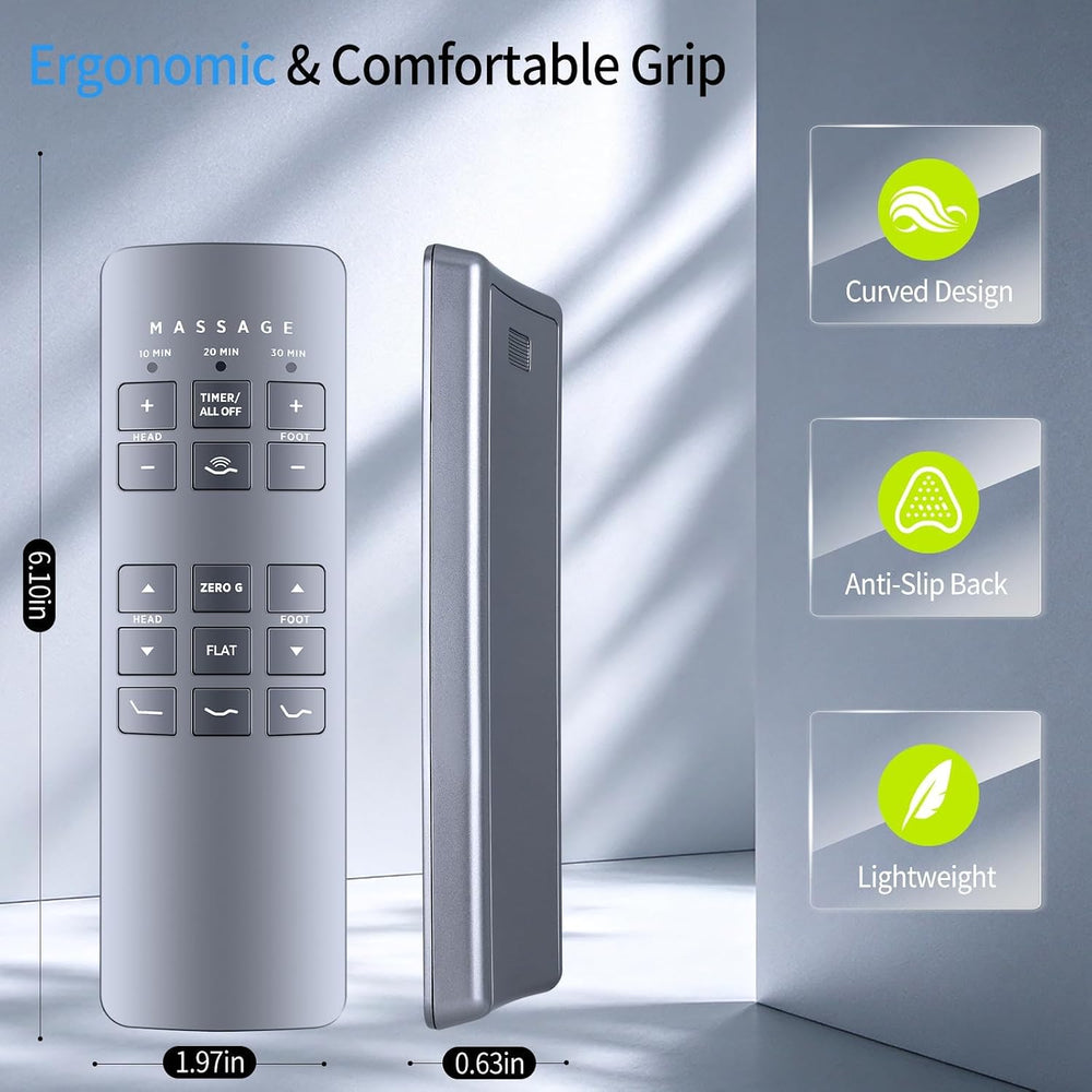 Replacement Remote Control for Serta Motion Perfect II and III Adjustable Bed...
