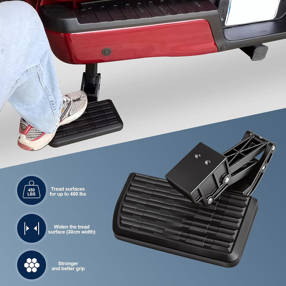 Rear Bed Step Tailgate Step Compatible with 2022 2023 2024 2025 2026 Tundra F...