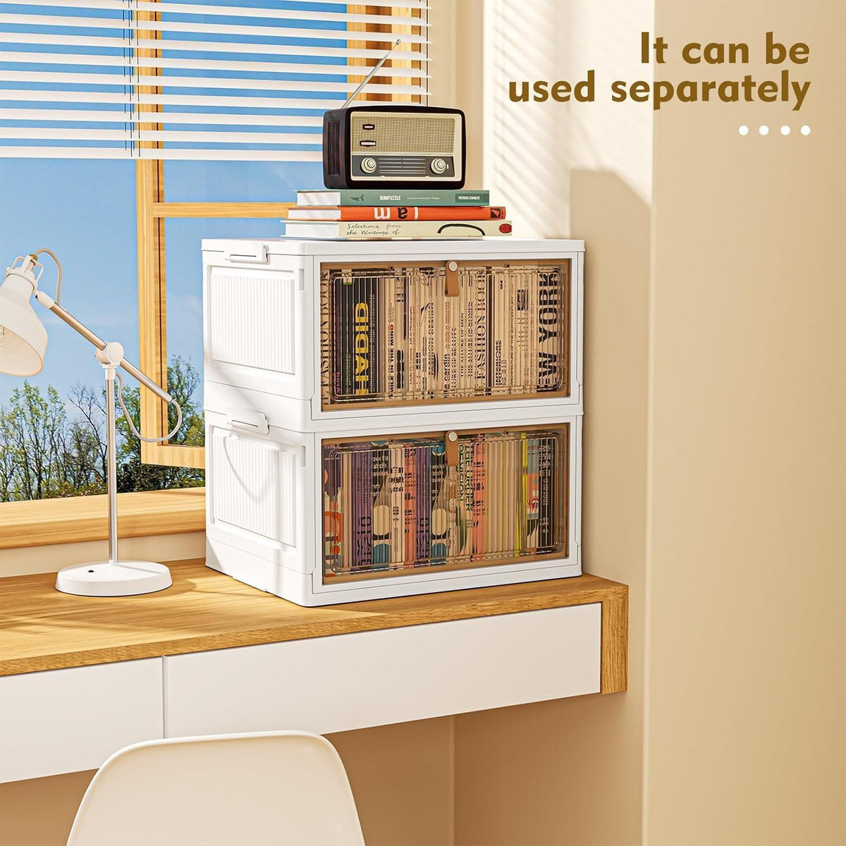 yfxcvsl 4 tier plastic storage bins with lid showing dimensions