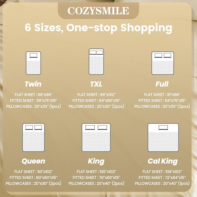 Lightweight Soft King Sheet Set - Image 9