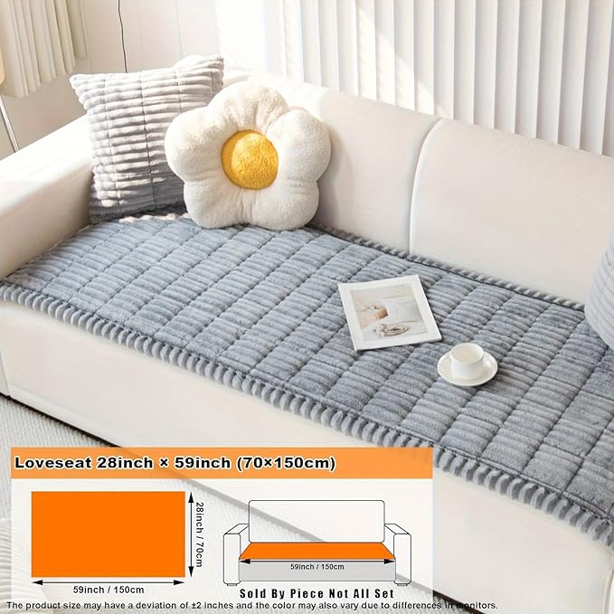 ZQFFB Pet Couch Cover Dogs Washable Non-Slip Couch Protector Pet Friendly Dog - Image 6