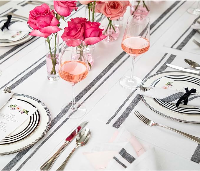 Solino Home Linen Table Runner 120 Inches Long - Image 9
