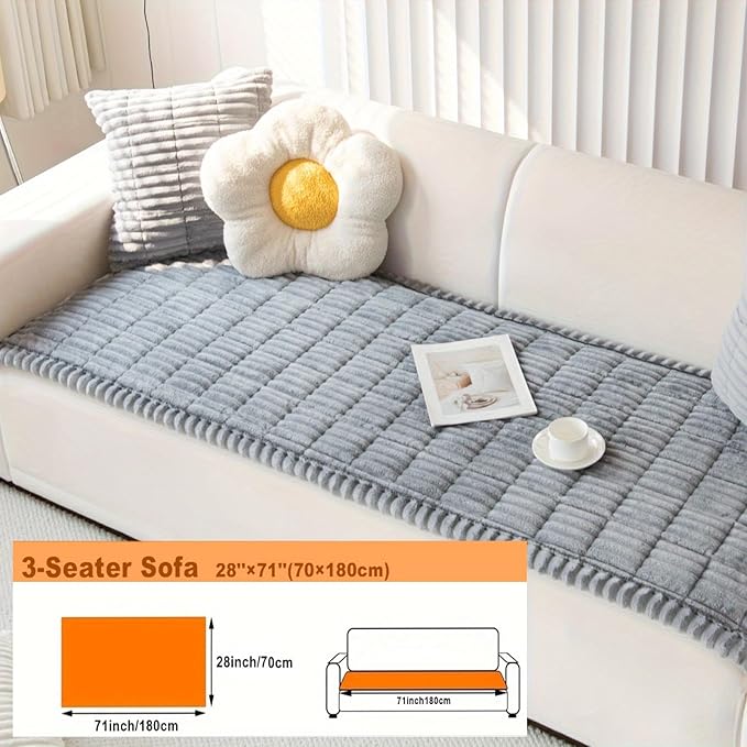 ZQFFB Pet Couch Cover Dogs Washable Non-Slip Couch Protector Pet Friendly Dog - Image 6