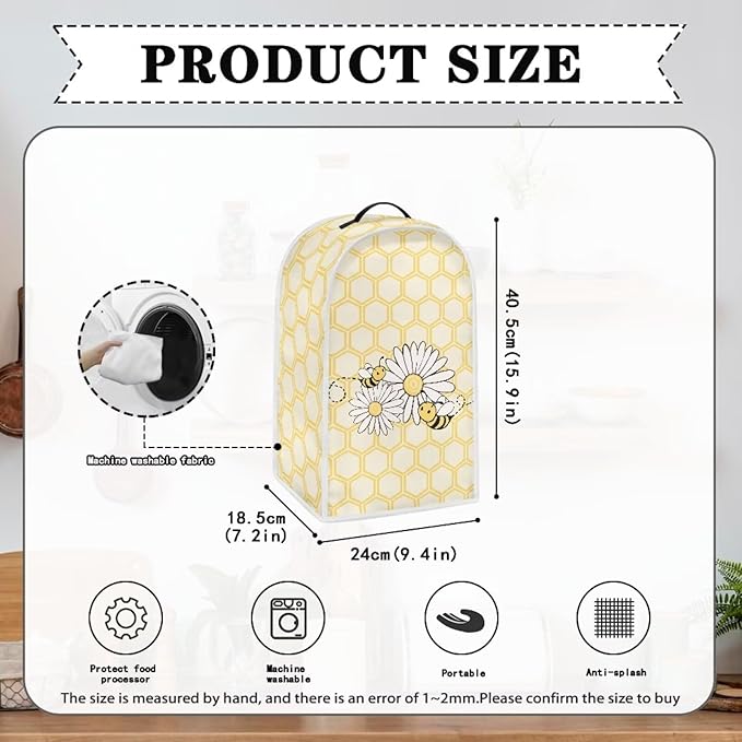 Blender Covers For Kitchen Food Processor Cover Blender Cover Dust Cover Print - Image 6