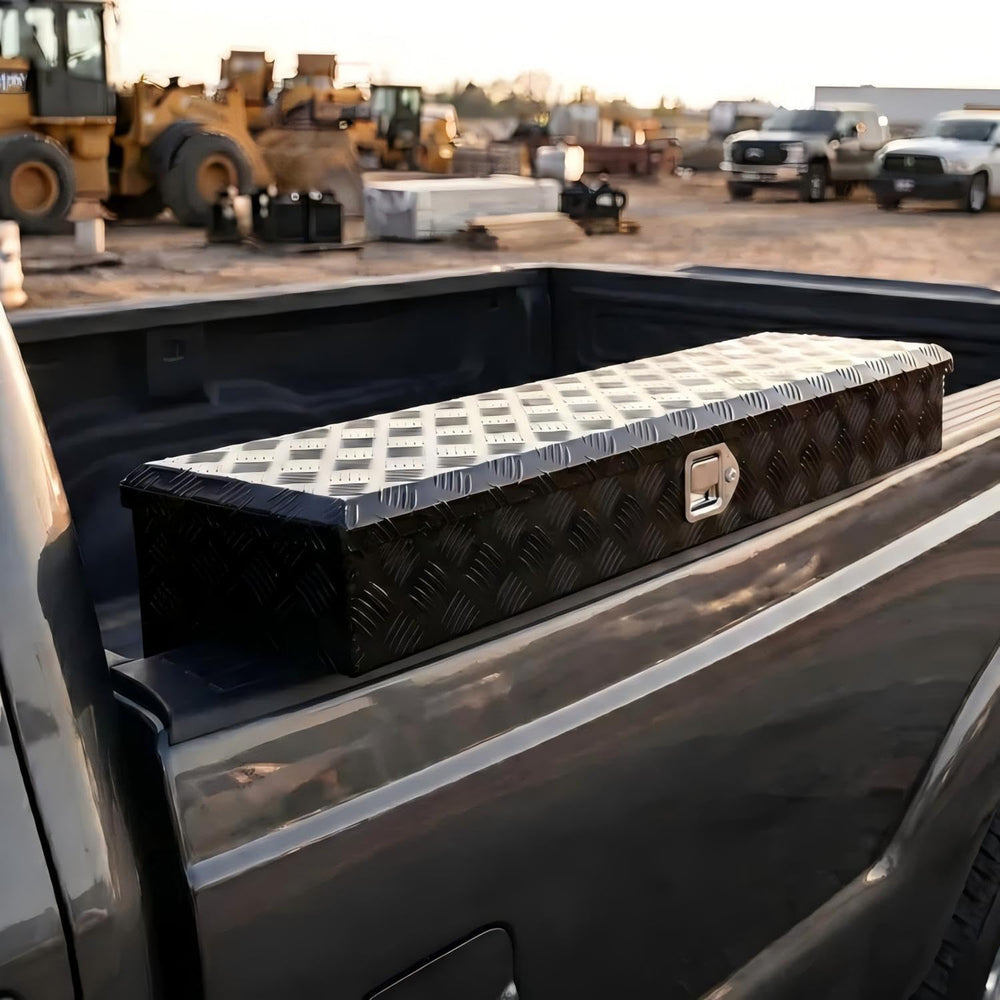 48 Inch Side Mount Truck Tool Box, 48"X13"X12.8" Aluminum Pick...