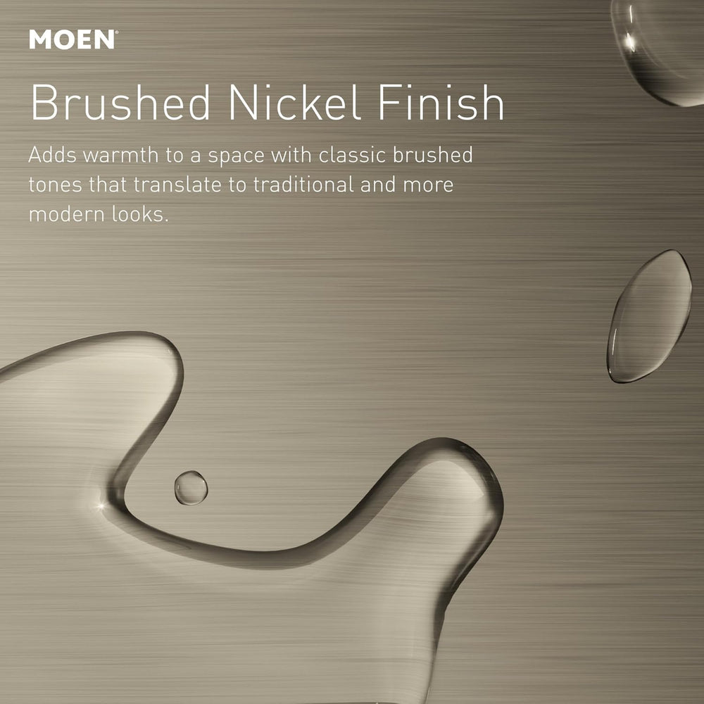 Moen DN2692BN Glenshire Pivoting Oval Mirror, Brushed Nickel