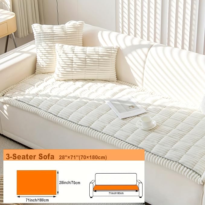 ZQFFB Pet Couch Cover Dogs Washable Non-Slip Couch Protector Pet Friendly Dog - Image 6