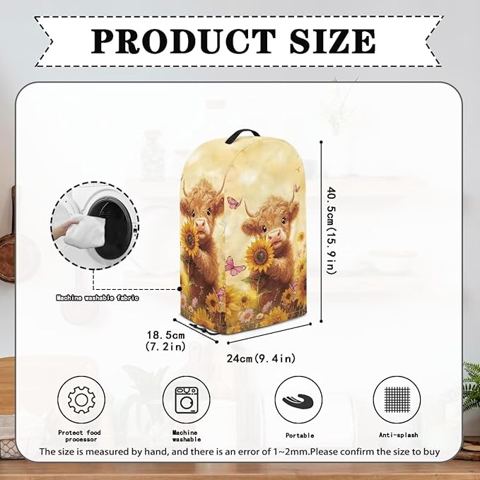 Drawstring Blender Cover Kitchen Appliance Anti Fingerprint Dust Protection - Image 6