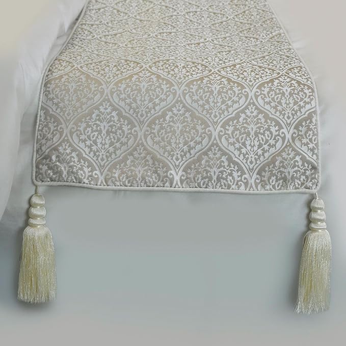 The HomeCentric Gray Bed Runner - Image 5