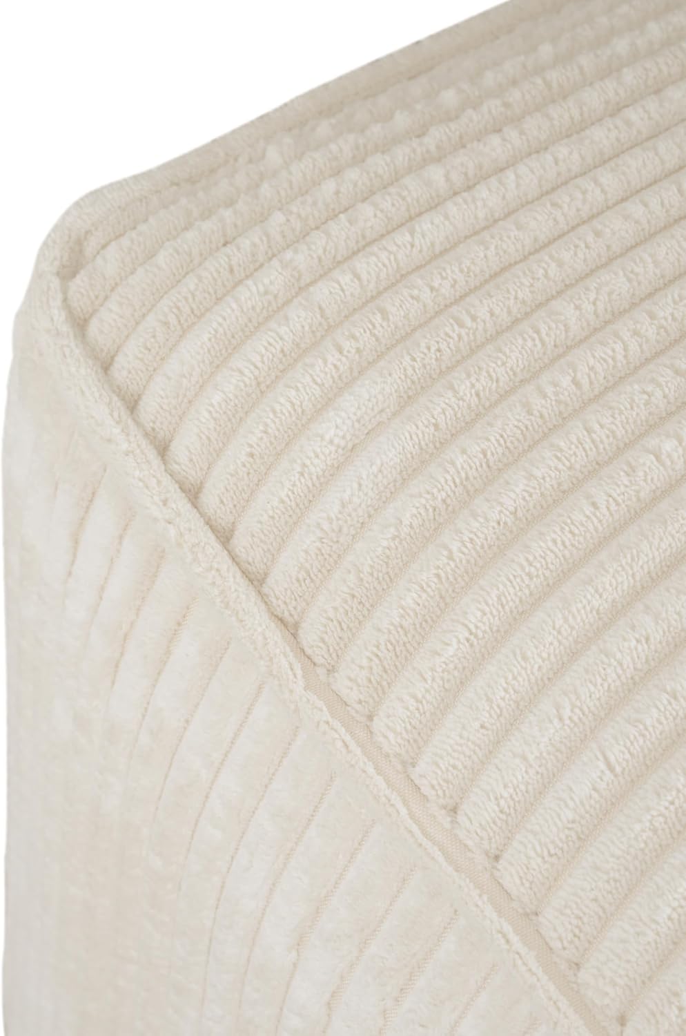 Christopher Knight Home Kyle Corduroy Woven Upholstery Square Ottoman, Living...