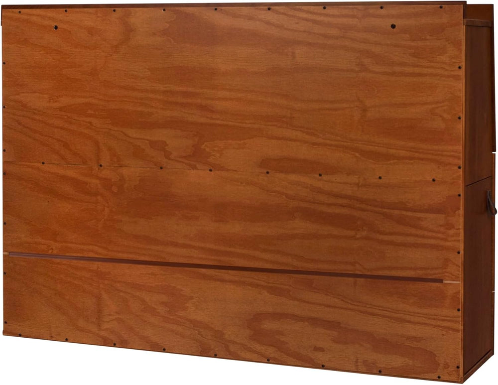 memomad Bali Storage Headboard Freestanding, King Size, Caramel Brown