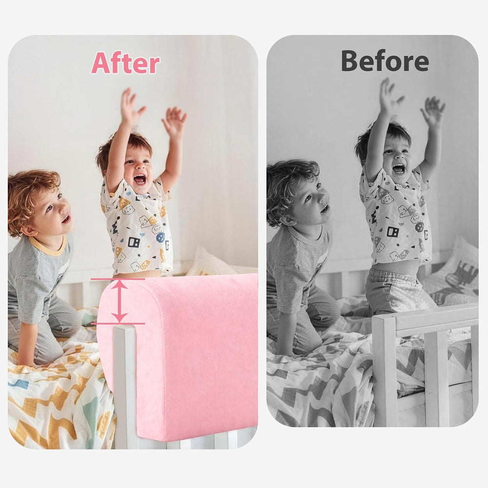 Soft Cushioned Barrier, 3 Ft, Light Pink