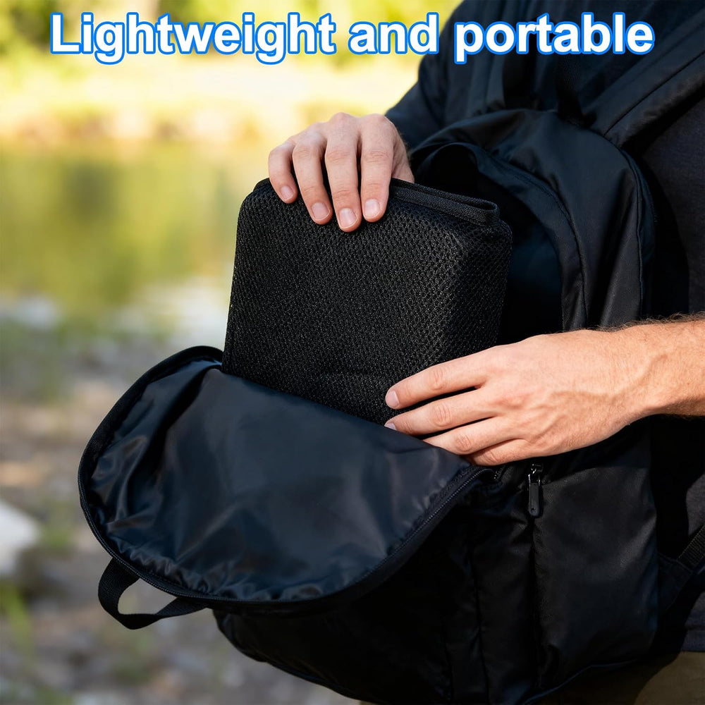Gel Airplane Seat Cushion,Foldable Travel Seat Cushion,Portable Comfort