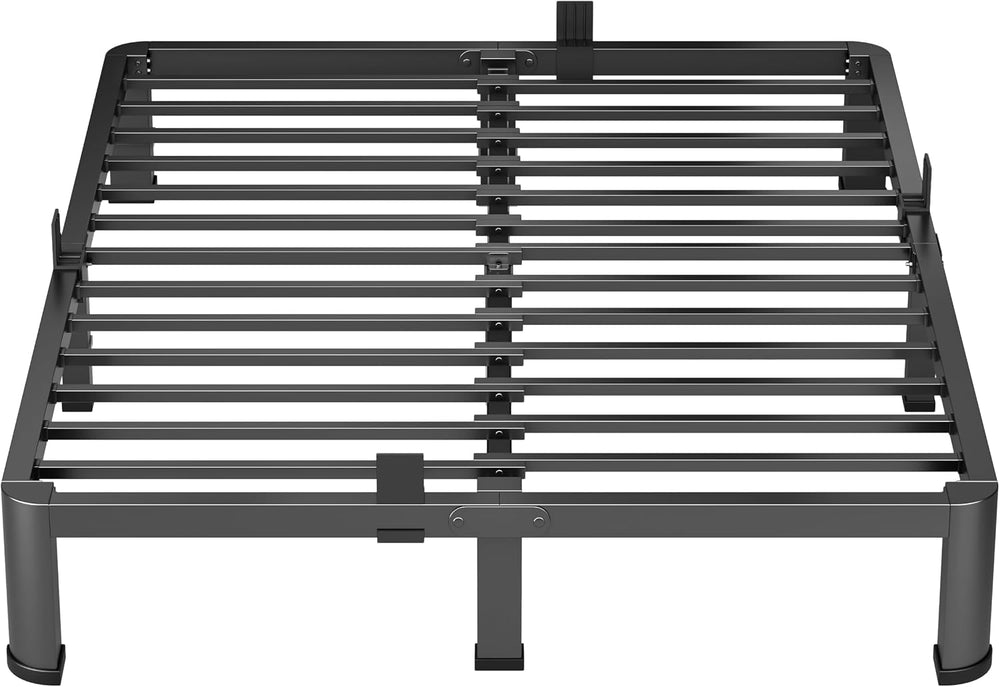 VIPSHOW 7 Inch Queen Heavy Duty 3500lbs Bed Frame with Round-Corner