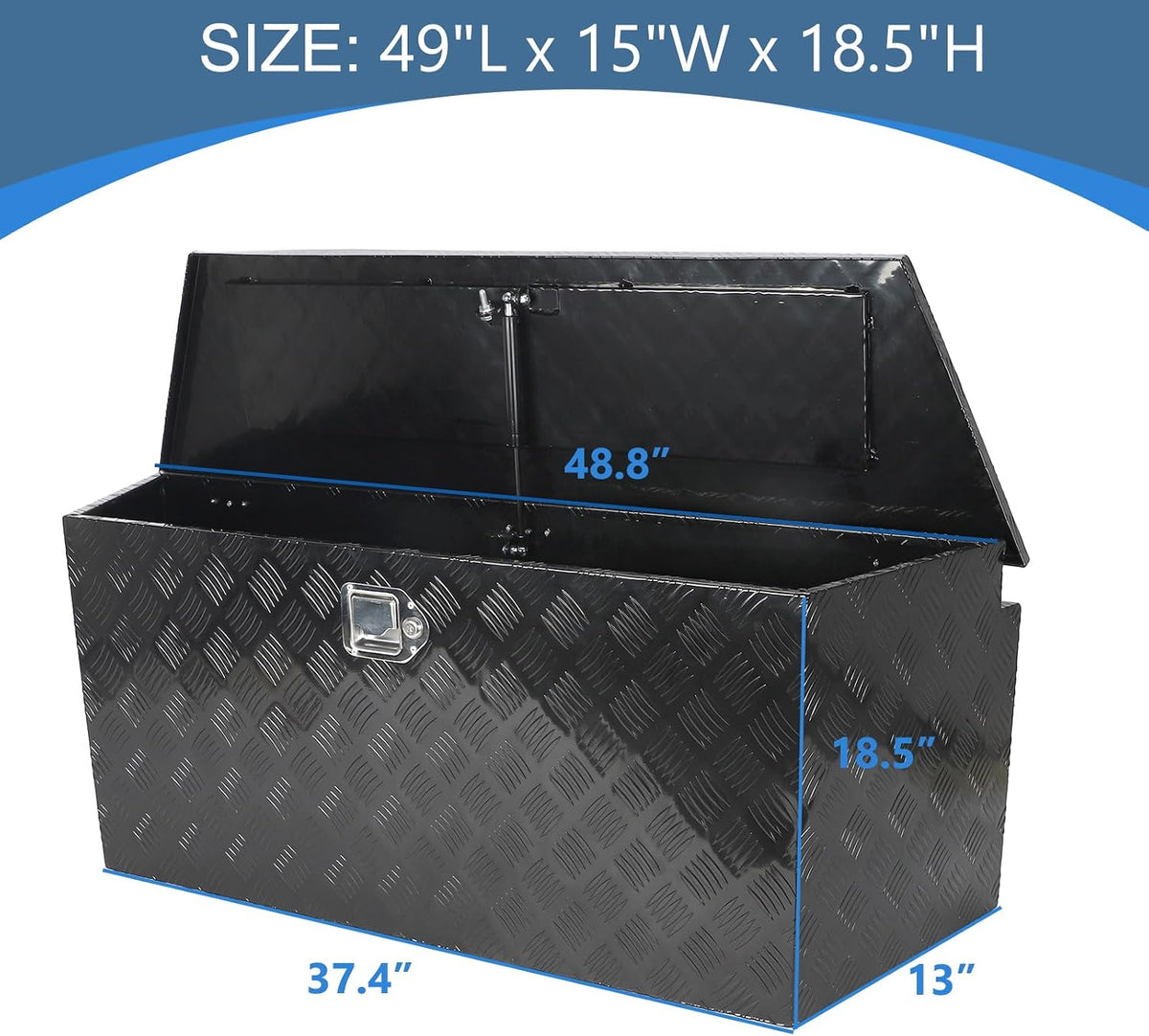 49 inch heavy duty aluminum trailer tongue tool, package contents