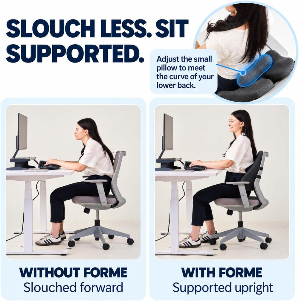 The Forme Cushion - Premium Ergonomic Lumbar Support Pillow