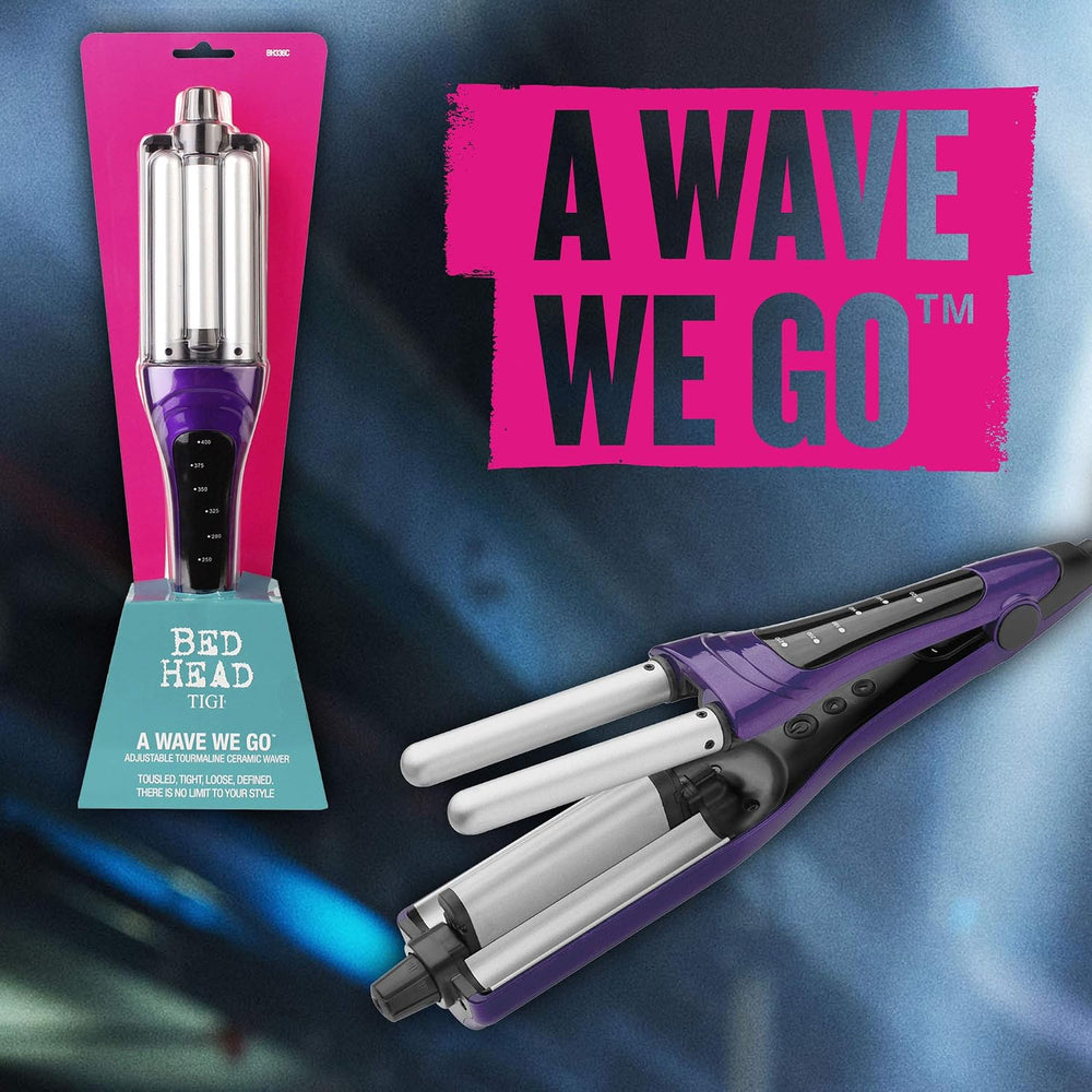 Bed Head A Wave We Go Tourmaline Ceramic Adjustable Hair Waver | Create Diffe...