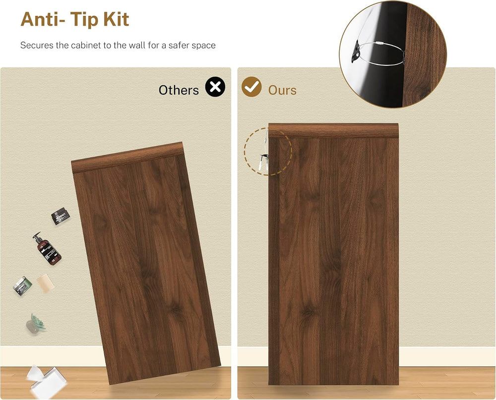 TEENFON 55" Dresser for Bedroom with 6 Drawers, Dressers & Chests of...